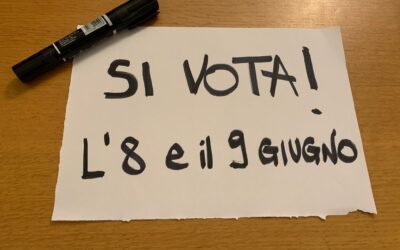 Scusa, ma si vota? (Sì, l’8 e il 9 giugno)